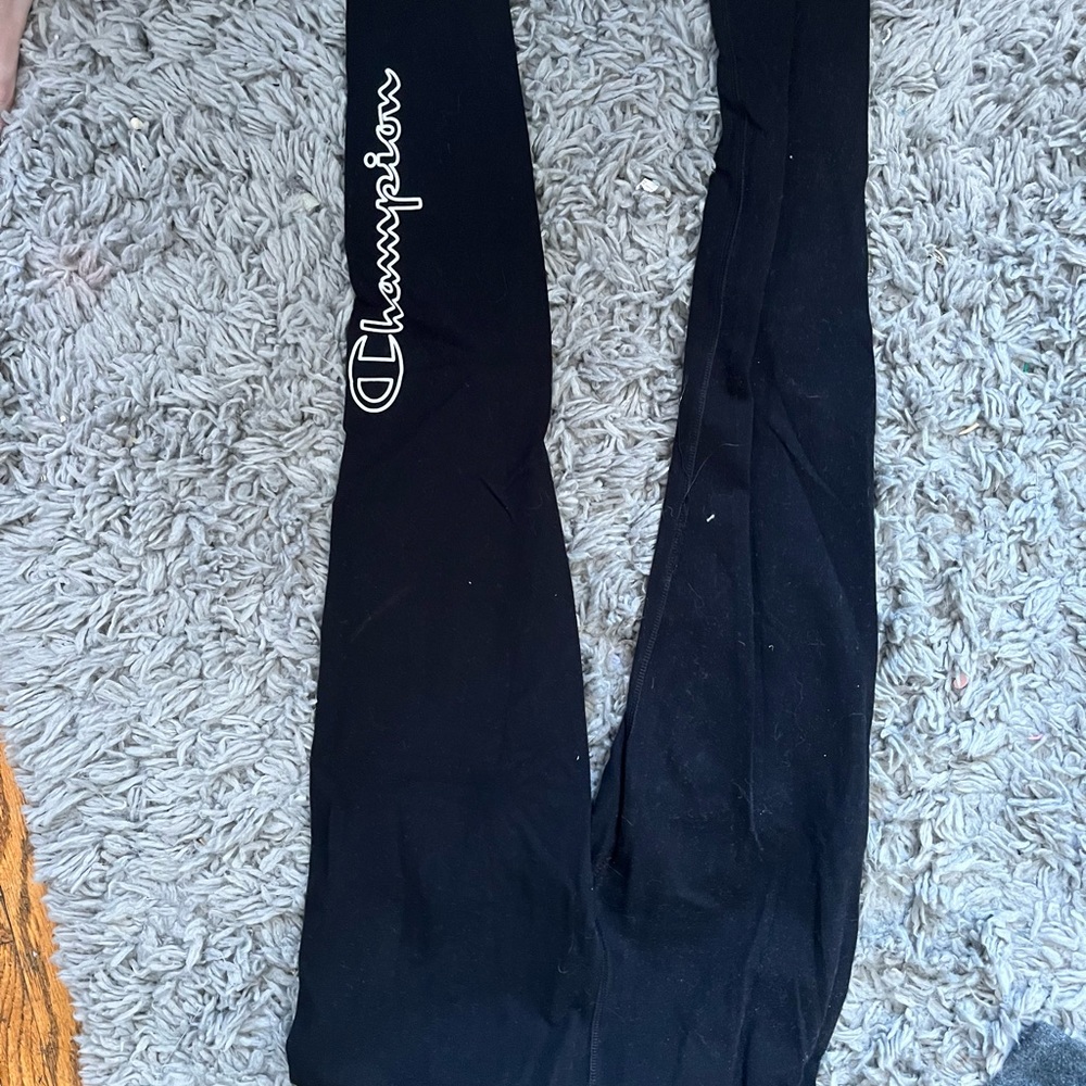 size medium champion leggings never worn